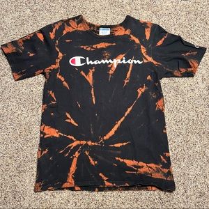 Vintage Bleach Dyed Champion Tee